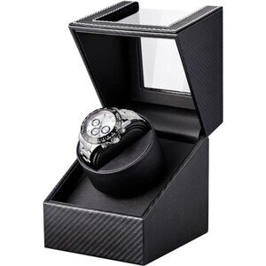 Watch Winder for Automatic Watches: Automatic Single Watch Winder Box, Rotating